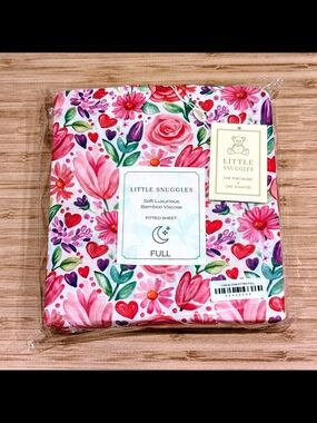 Bamboo Full-size Fitted Sheet